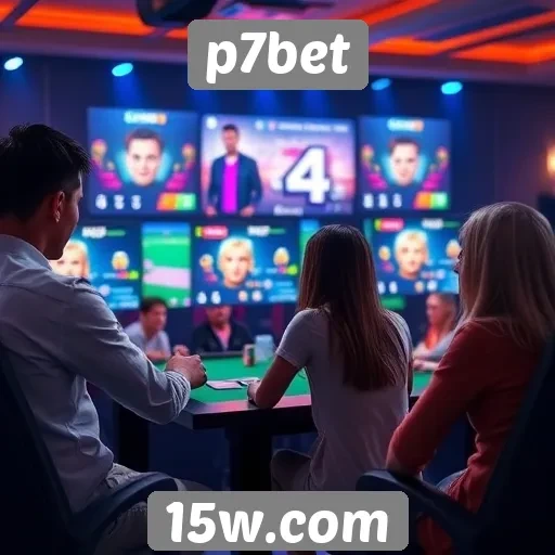 Interação social em jogos online no p7bet