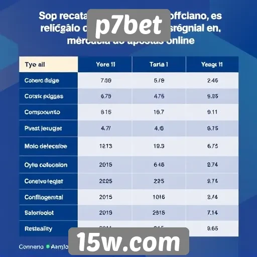 Diferenciais do p7bet em comparação com concorrentes