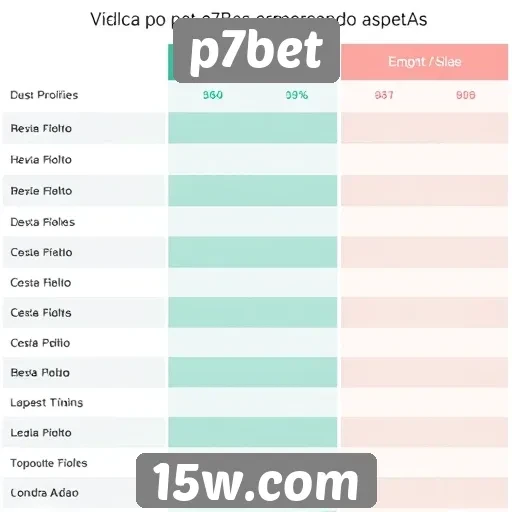 Comparativo entre p7bet e concorrentes no mercado