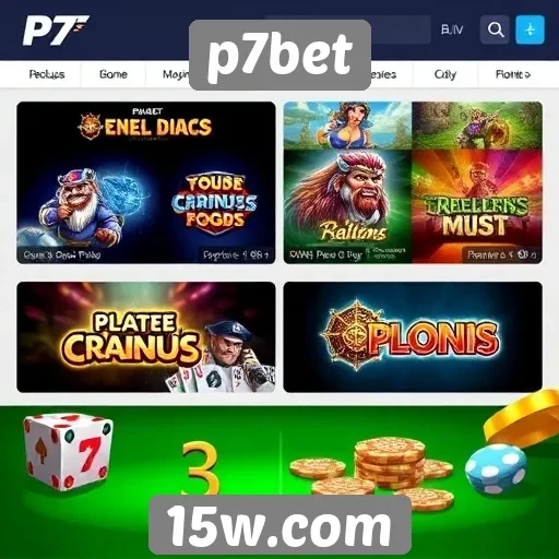 Análise das opções de jogos disponíveis no p7bet