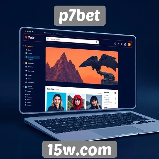 Análise da interface do usuário no site p7bet